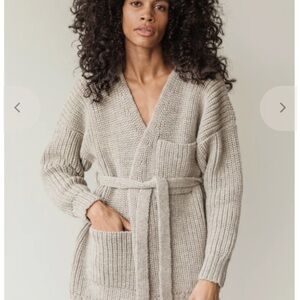 First Rite Sweater Coat - Undyed Fog